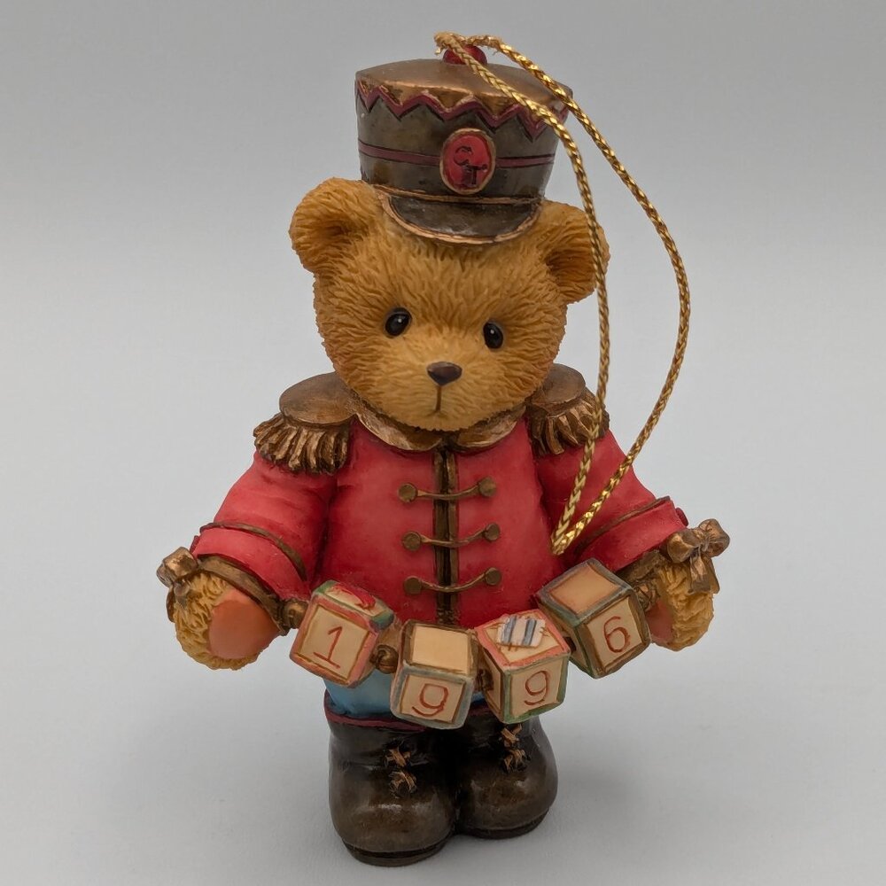Cherished Teddies Toy Soldier Hanging Ornament (176052) 1996